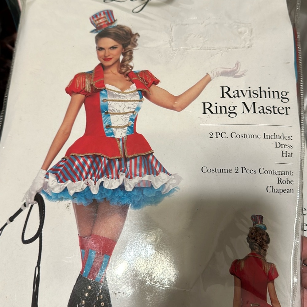 Ravishing Ring Master Costume 2 pc